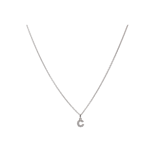 Accedi al prodotto correlato Bartorelli Italian Jewels COLLANA IN ORO BIANCO CON LETTERA 