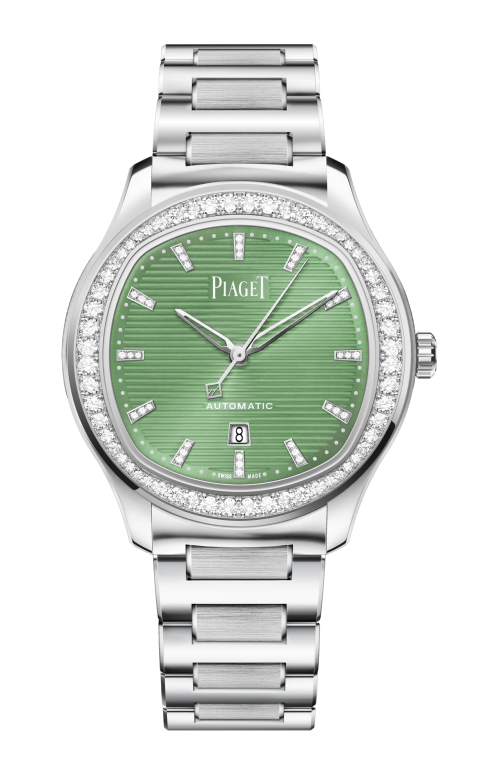 Accedi alla scheda di Piaget PIAGET POLO DATE AUTOMATICO ACCIAIO DIAMANTI - G0A50022