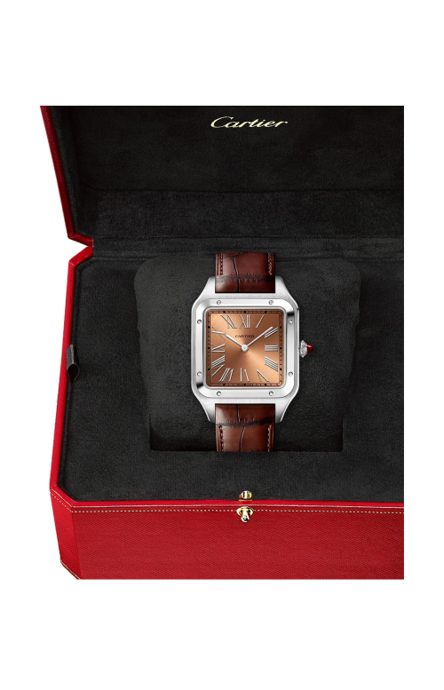 Accedi alla scheda di Cartier SANTOS-DUMONT MODELLO EXTRA-LARGE, PALTINO, MANUALE - LIMITED EDITION - WGSA0113