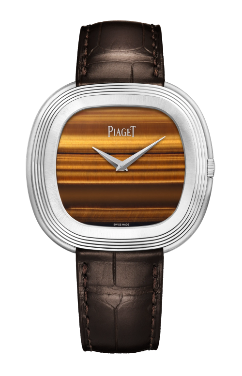 Accedi alla scheda di Piaget ANDY WARHOL AUTOMATICO ORO BIANCO OCCHIO DI TIGRE - G0A50240