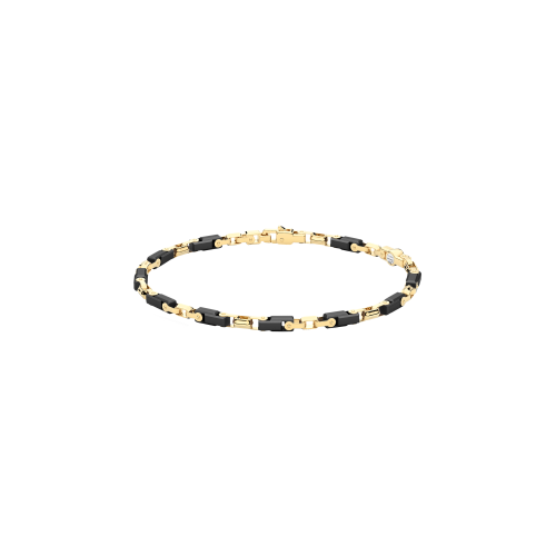 Accedi alla scheda di Zancan BRACCIALE ZANCAN IN ORO 18K E CERAMICA NERA - KB041G-N