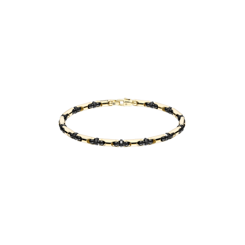 Accedi alla scheda di Zancan BRACCIALE ZANCAN IN ORO 18 KT E CERAMICA NERA - KB053G-N
