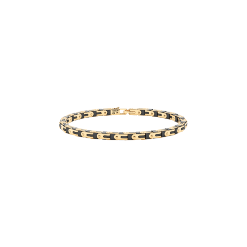 Accedi alla scheda di Zancan BRACCIALE ZANCAN IN ORO 18 KT E CERAMICA NERA - KB062G-N