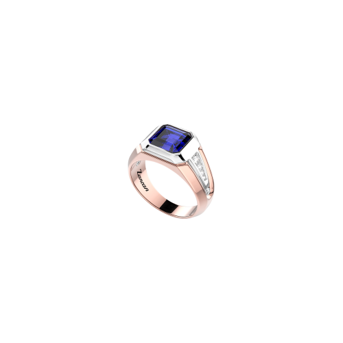 Accedi alla scheda di Zancan ANELLO ZANCAN IN ORO 18KT CON ZAFFIRO BLU E DIAMANTI - EA396RB