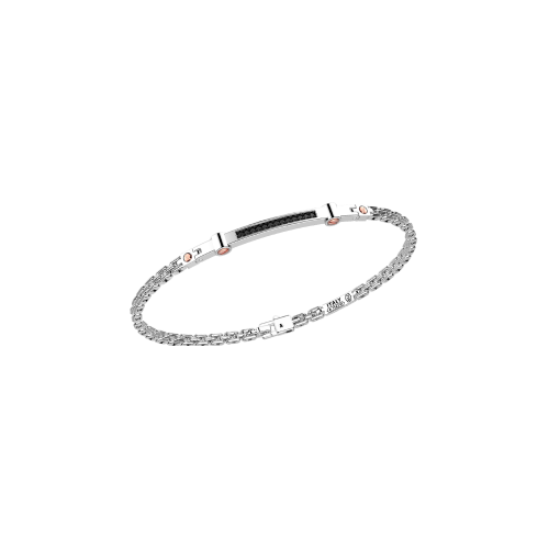 Accedi al prodotto correlato Zancan BRACCIALE ZANCAN IN ORO BIANCO CON DIAMANTI - EB814BR