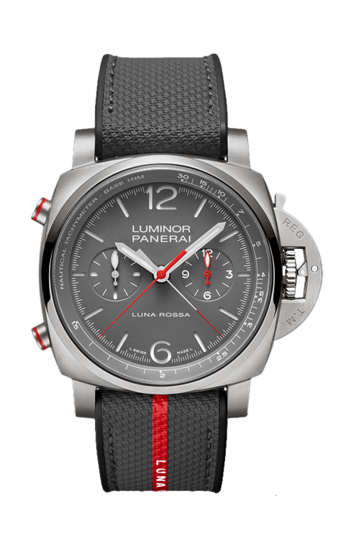 Accedi alla scheda di Panerai LUMINOR CHRONO FLYBACK LUNA ROSSA TITANIO - LIMITED EDITION - PAM01654