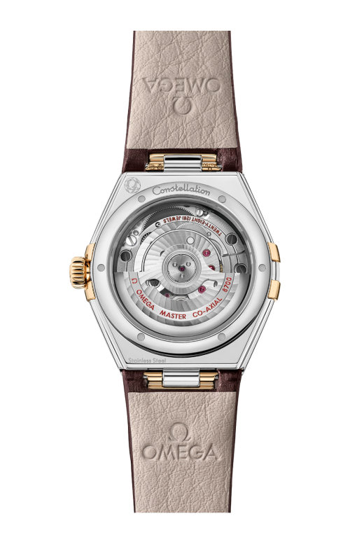 Accedi alla scheda di Omega CONSTELLATION 29 MM, ACCIAIO-ORO MOONSHINE&trade; SU PELLE - 131.28.29.20.58.001