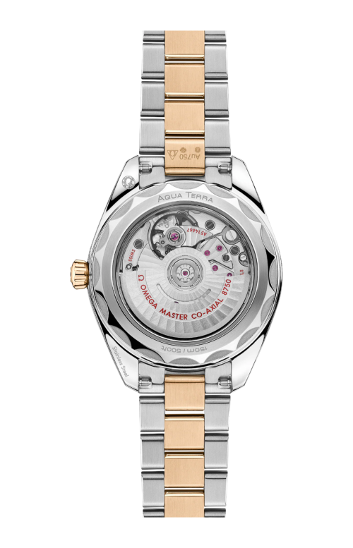 Accedi alla scheda di Omega SEAMASTER AQUA TERRA 150M 30 MM, ACCIAIO-ORO MOONSHINE&trade; SU ACCIAIO-ORO MOONSHINE&trade; - 220.20.30.20.02.001