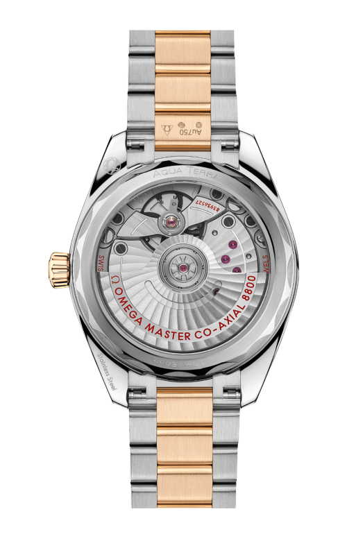 Accedi alla scheda di Omega SEAMASTER AQUA TERRA SHADES 34 MM, ACCIAIO-ORO MOONSHINE&trade; SU ACCIAIO-ORO MOONSHINE&trade; - 220.20.34.20.10.002