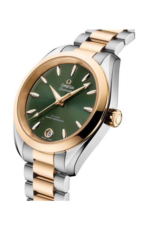 Accedi alla scheda di Omega SEAMASTER AQUA TERRA SHADES 34 MM, ACCIAIO-ORO MOONSHINE&trade; SU ACCIAIO-ORO MOONSHINE&trade; - 220.20.34.20.10.002