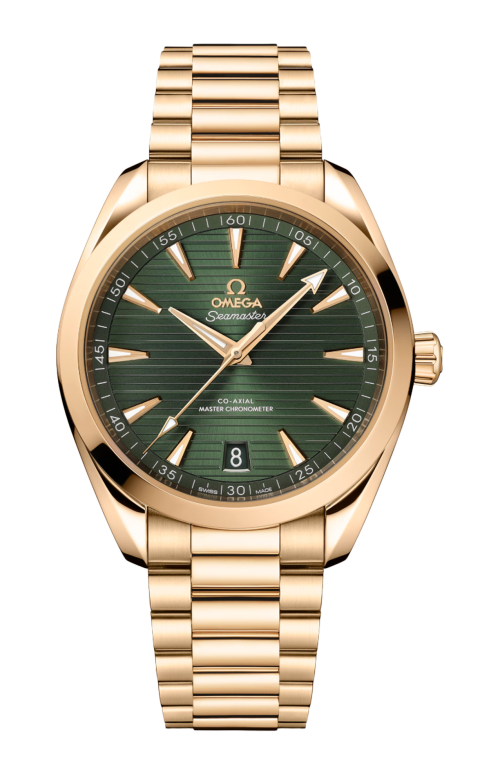 Accedi alla scheda di Omega SEAMASTER AQUA TERRA 150M 41 MM, ORO MOONSHINE&trade; SU ORO MOONSHINE&trade; - 220.50.41.21.10.001