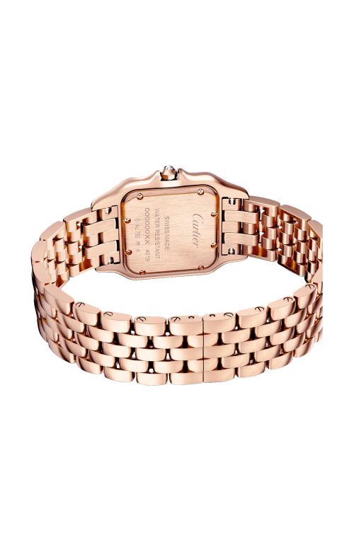 Accedi al prodotto correlato Cartier PANTH&Egrave;RE DE CARTIER  MODELLO MEDIO, ORO ROSA, DIAMANTI, QUARZO - WJPN0088