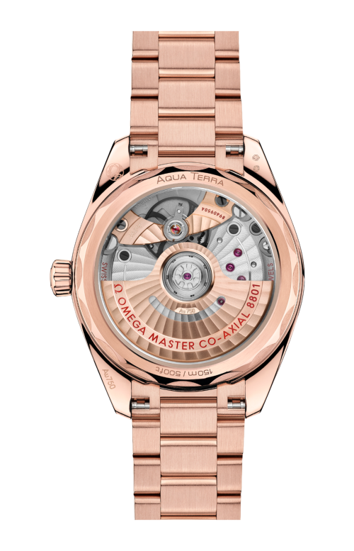 Accedi alla scheda di Omega SEAMASTER AQUA TERRA SHADES 34 MM, ORO SEDNA&trade; SU ORO SEDNA&trade; - 220.50.34.20.09.001