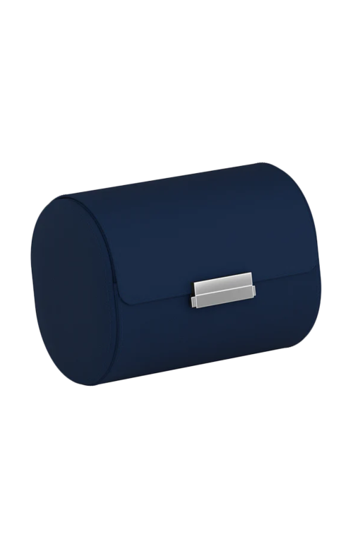 Accedi alla scheda di Scatola Del Tempo POCHETTE 2 ASTUCCIO PER OROLOGI IN PELLE BLU NOTTE