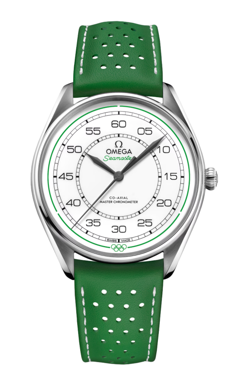Accedi alla scheda di Omega SEAMASTER OLYMPIC OFFICIAL TIMEKEEPER 39,5 MM, ACCIAIO SU PELLE - LIMITED EDITION - 522.32.40.20.04.005