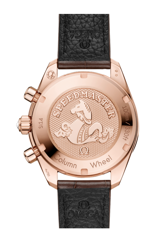 Accedi alla scheda di Omega SPEEDMASTER 38 MM, ORO SEDNA&trade; SU ALLIGATORE - 324.58.38.50.63.001