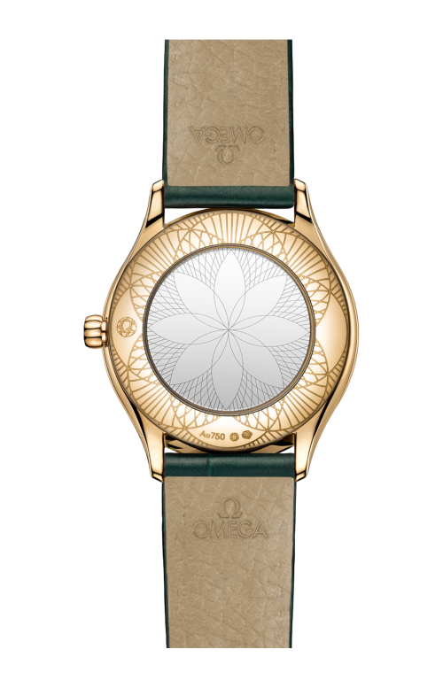 Accedi alla scheda di Omega DE VILLE MINI TR&Eacute;SOR 26 MM, ORO MOONSHINE&trade; SU ALLIGATORE - 428.58.26.60.99.002