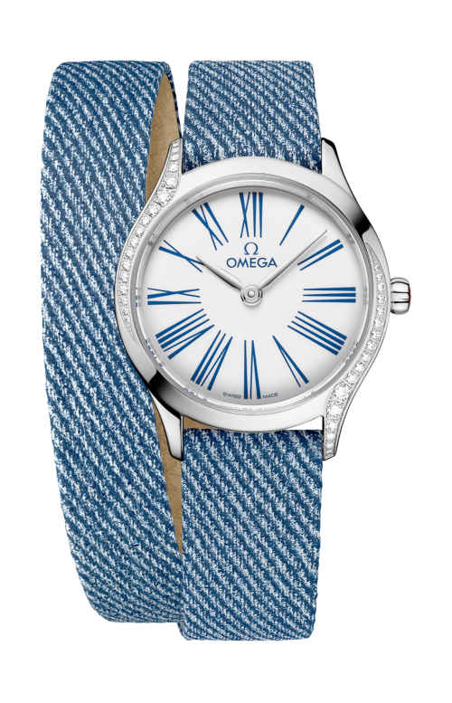 Accedi alla scheda di Omega DE VILLE MINI TR&Eacute;SOR 26 MM, ACCIAIO SU PELLE - 428.17.26.60.04.009