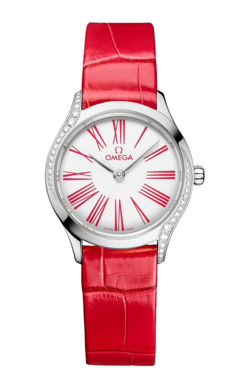 Accedi alla scheda di Omega DE VILLE MINI TR&Eacute;SOR 26 MM, ACCIAIO SU ALLIGATORE - 428.18.26.60.04.003