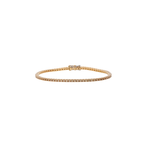Accedi al prodotto correlato Bartorelli Italian Jewels BRACCIALE TENNIS IN ORO ROSA E DIAMANTI BROWN - 329-PRE-C