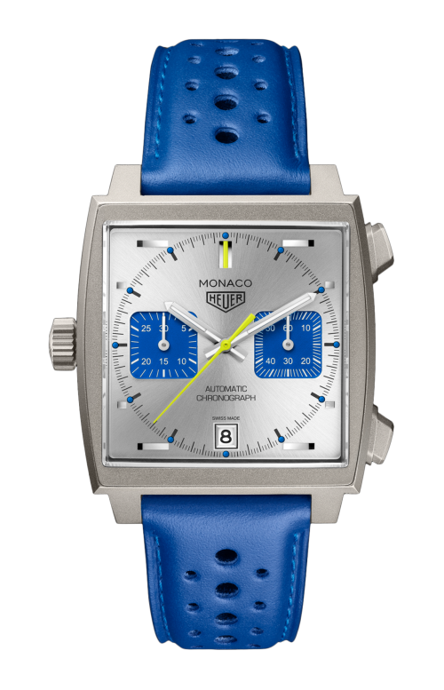 Accedi alla scheda di Tag Heuer TAG HEUER MONACO CHRONOGRAPH FRENCH RACING BLUE - LIMITED EDITION - CAW218C.FC6548