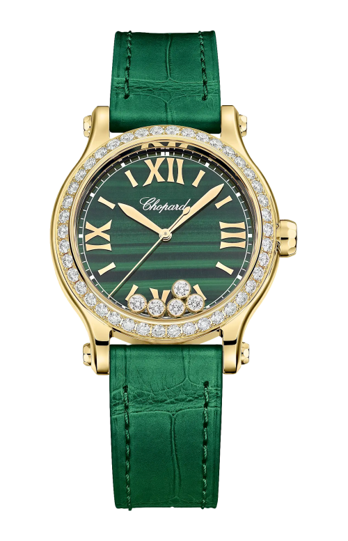 Accedi alla scheda di Chopard HAPPY SPORT 33M, AUTOMATICO, ORO GIALLO ETICO, DIAMANTI - 275378