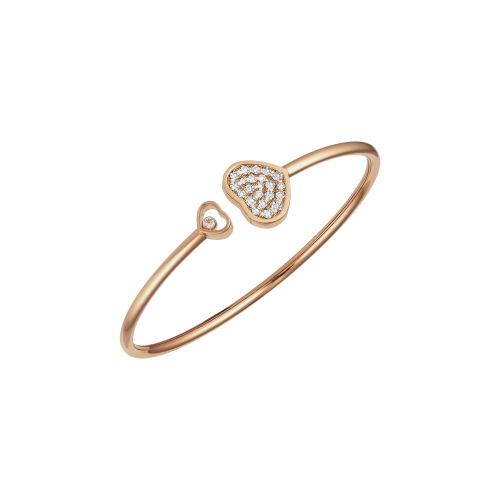 Accedi alla scheda di Chopard CHOPARD - BRACCIALE GIUNCO HAPPY HEARTS , ORO ROSA ETICO, DIAMANTI - 857482