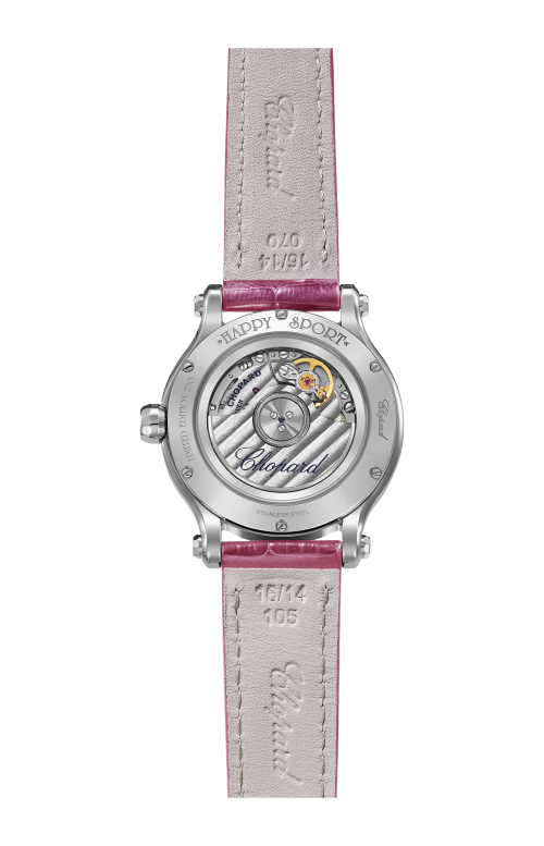 Accedi alla scheda di Chopard HAPPY SPORT 33 MM, AUTOMATICO, LUCENT STEEL&trade;, DIAMANTI, TORMALINE - LIMITED EDITION - 278608