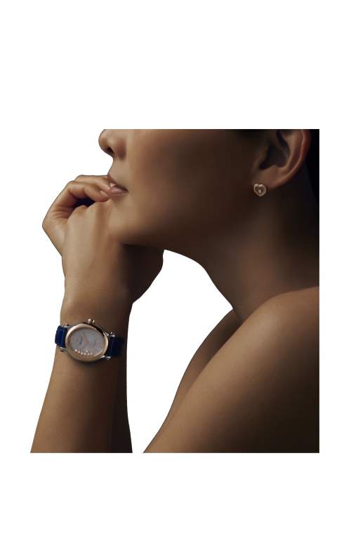 Accedi alla scheda di Chopard HAPPY SPORT 29 X 31 MM, AUTOMATICO, ORO ROSA ETICO, LUCENT STEEL&trade;, DIAMANTI - 278602