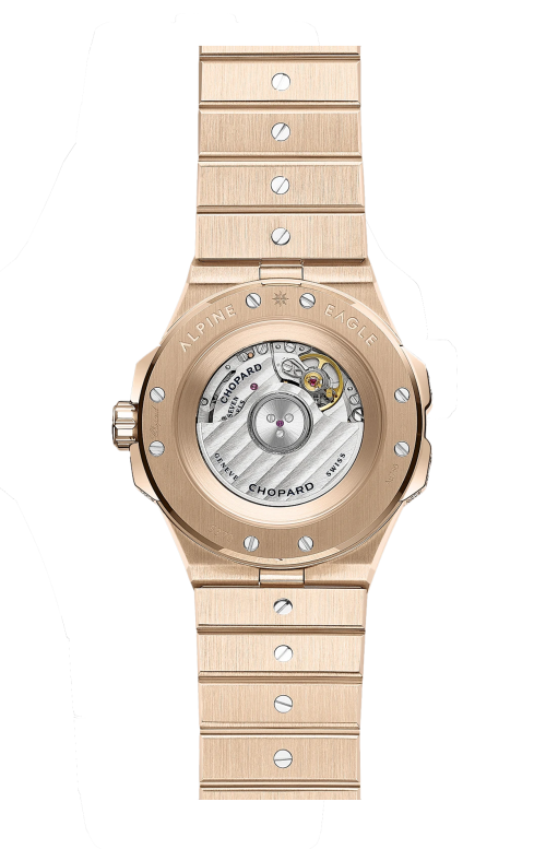 Accedi alla scheda di Chopard ALPINE EAGLE 36 MM, AUTOMATICO, ORO ROSA ETICO, DIAMANTI, ZAFFIRI - 295370
