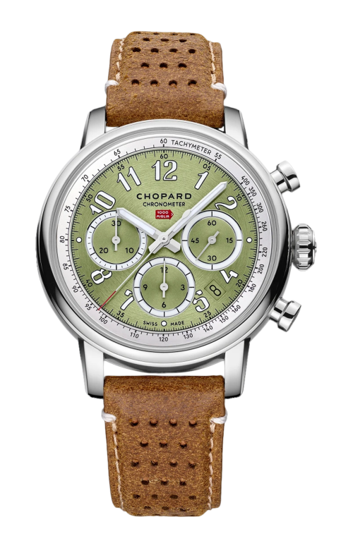 Accedi alla scheda di Chopard MILLE MIGLIA CLASSIC CHRONOGRAPH 40,5 MM, AUTOMATICO, LUCENT STEEL&trade; - 168619