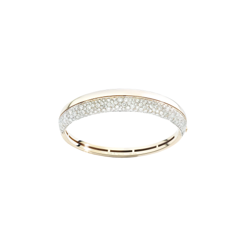 Accedi alla scheda di Dada Arrigoni BRACCIALE TEGOLA IN ORO PALE YELLOW E DEMI PAV&Eacute; DI DIAMANTI - DTG02BRPYDI