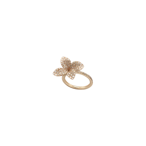 Accedi alla scheda di Pasquale Bruni ANELLO PETIT GARDEN FIORE MEDIO IN ORO ROSA CON DIAMANTI - 15376R