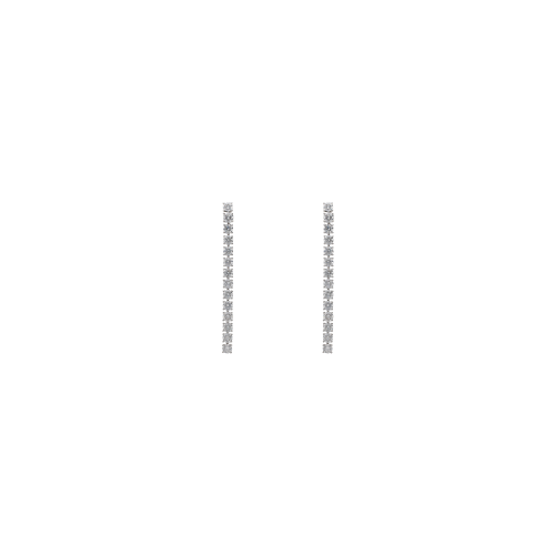 Accedi alla scheda di Bartorelli Italian Jewels ORECCHINI PENDENTI TENNIS IN ORO BIANCO E DIAMANTI - 000-5920NS-20