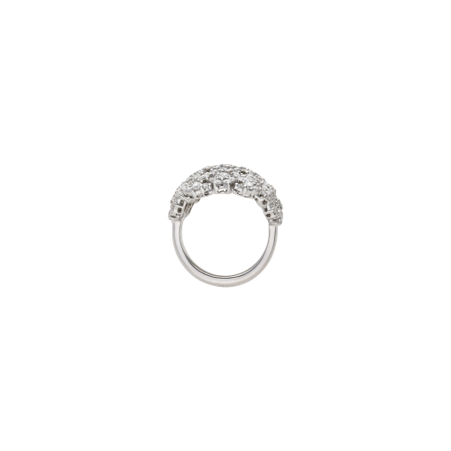 Accedi alla scheda di Bartorelli Italian Jewels ANELLO FANTASIA DI FIORI IN ORO BIANCO CON PAV&Eacute; DI DIAMANTI - 231-3047