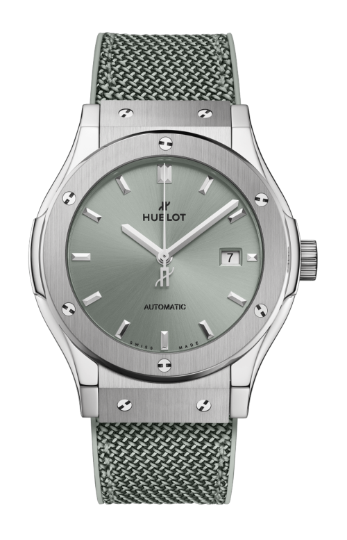 Accedi alla scheda di Hublot CLASSIC FUSION TITANIUM SAGE GREEN 42 MM - 542.NX.891G.NR