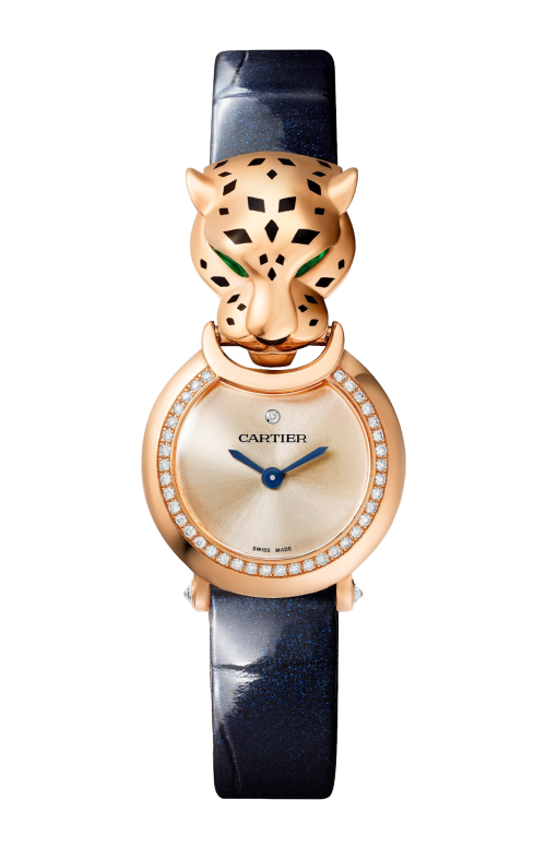 Accedi al prodotto correlato Cartier PANTH&Egrave;RE DE CARTIER MODELLO MINI, ORO ROSA E DIAMANTI, QUARZO - HPI01724
