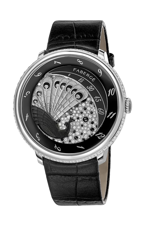 Accedi alla scheda di Faberg&eacute; OROLOGIO CON PIETRA PREZIOSA PAVONE - 797WA1685