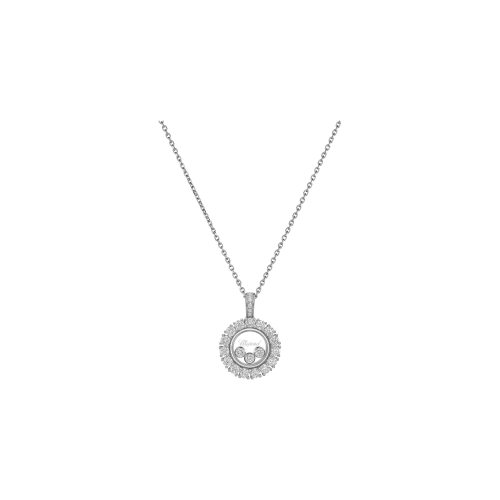 Accedi alla scheda di Chopard CHOPARD - COLLANA HAPPY DIAMONDS JOAILLERIE, ORO BIANCO ETICO, DIAMANTI - 79A608