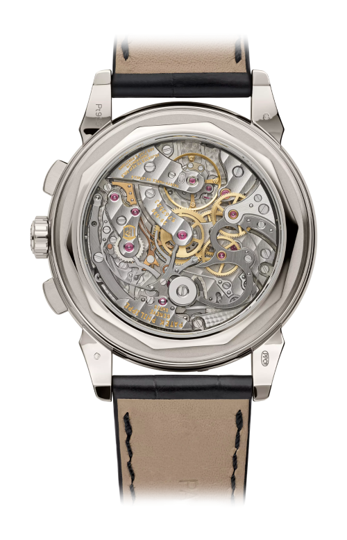 Accedi al prodotto correlato Patek Philippe GRANDI COMPLICAZIONI, CRONOGRAFO, CALENDARIO PERPETUO, JOAILLERIE, CARICA MANUALE -  5271P-010