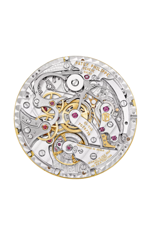 Accedi al prodotto correlato Patek Philippe GRANDI COMPLICAZIONI, CRONOGRAFO, CALENDARIO PERPETUO, JOAILLERIE, CARICA MANUALE -  5271P-010