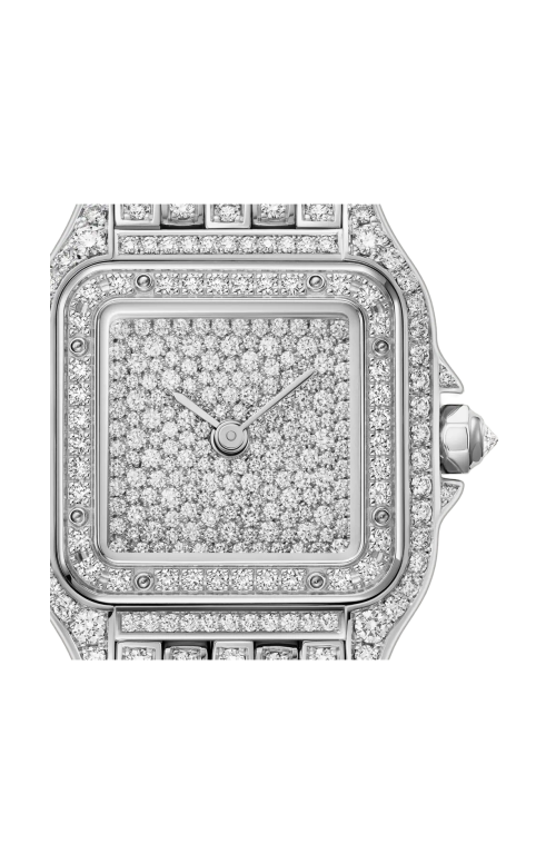 Accedi alla scheda di Cartier PANTH&Egrave;RE DE CARTIER MODELLO PICCOLO, ORO BIANCO, DIAMANTI, QUARZO - HPI01801