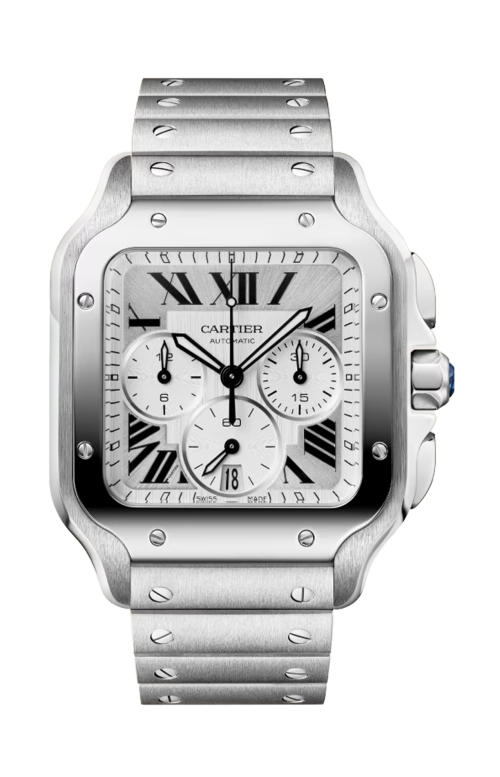 Accedi alla scheda di Cartier SANTOS DE CARTIER MODELLO GRANDE, ACCIAIO, AUTOMATICO - WSSA0083