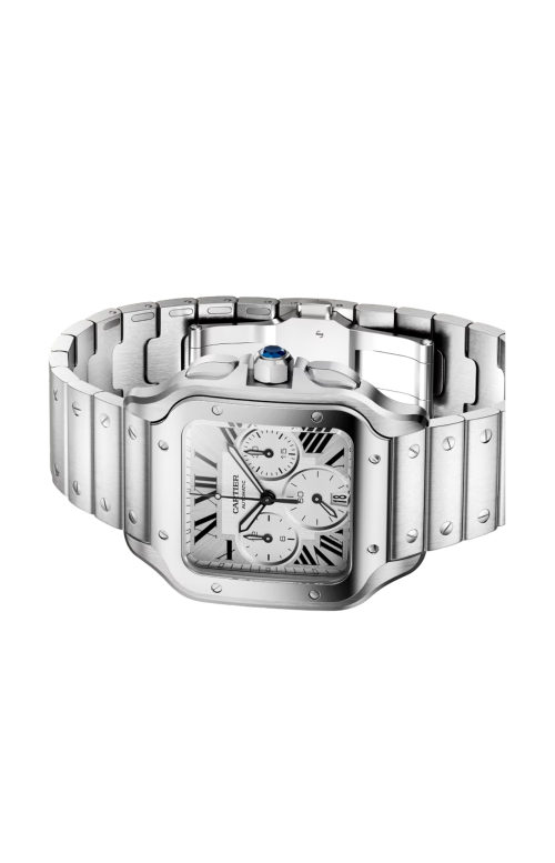 Accedi alla scheda di Cartier SANTOS DE CARTIER MODELLO GRANDE, ACCIAIO, AUTOMATICO - WSSA0083