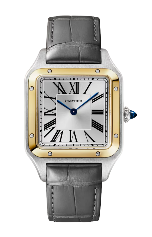 Accedi alla scheda di Cartier SANTOS-DUMONT MODELLO GRANDE, ORO GIALLO, ACCIAIO, QUARZO - W2SA0046