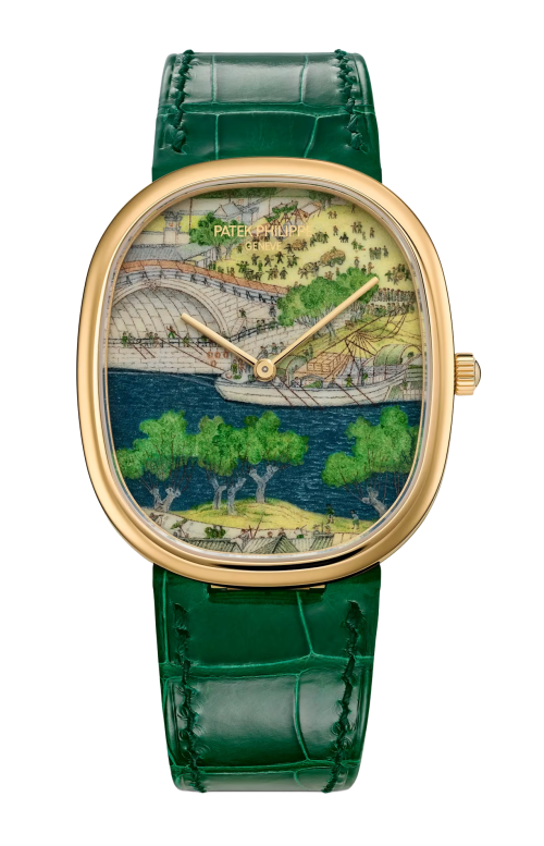 Accedi alla scheda di Patek Philippe RARE HANDCRAFTS FESTEGGIAMENTI IN RIVA AL FIUME, AUTOMATICO - LIMITED EDITION - 5738/50J-015