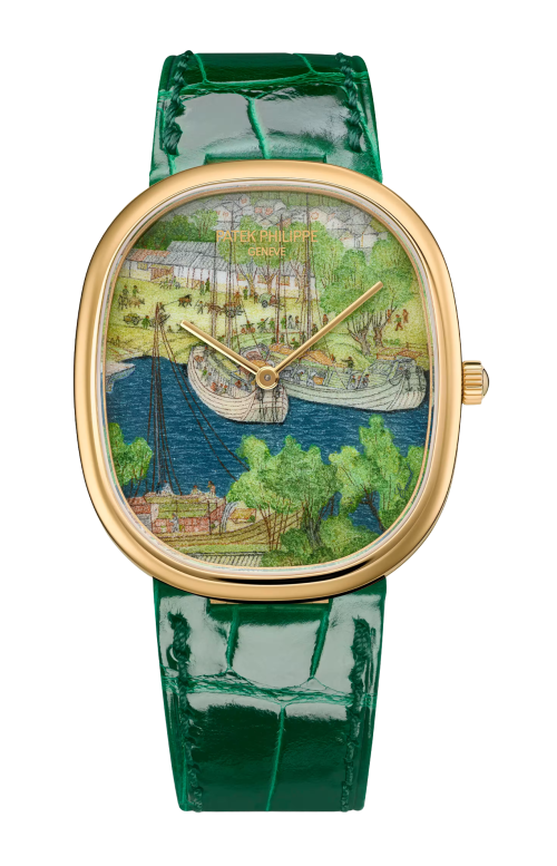 Accedi alla scheda di Patek Philippe RARE HANDCRAFTS BARCHE NEL PORTO, AUTOMATICO - LIMITED EDITION - 5738/50J-016
