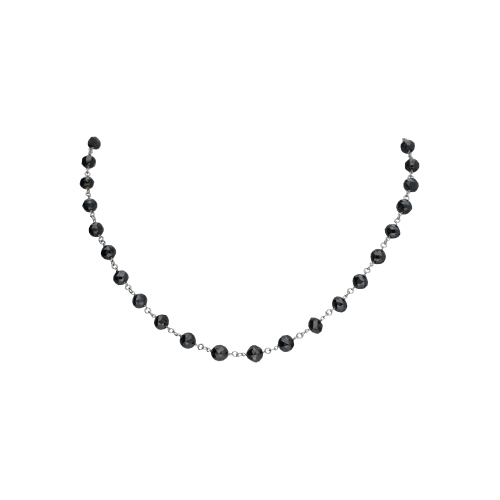 Accedi alla scheda di Bartorelli Italian Jewels COLLANA IN ORO BIANCO CON DIAMANTI NERI BRIOLE. - GIGI008485