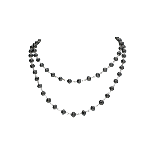 Accedi alla scheda di Bartorelli Italian Jewels COLLANA  LUNGA IN ORO BIANCO E DIAMANTI NERI - GIGI008487