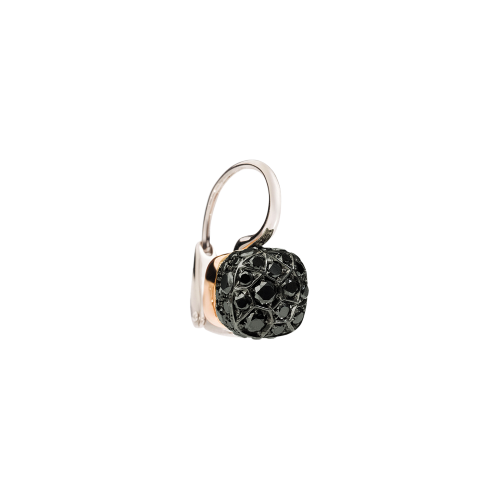 Accedi alla scheda di Pomellato ORECCHINO NUDO - ORECCHINO IN ORO ROSA E ORO BIANCO LUCIDO E BRUNITO, DIAMANTI BLACK CT 0.84 - O.B501HO6/BB